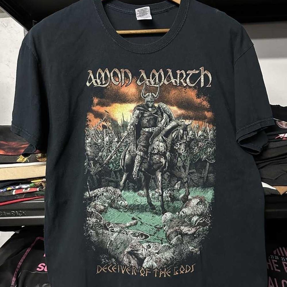 Retro Amon Amarth tour2025 Unisex Black S-235XL Shirt 20D1947 Unisex T-Shirt L