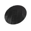 Under Grill Mat Fireproof Waterproof Double Sided Portable Round Barbecue Floor Pad for Fire Pit Smoker 36 Inch Black