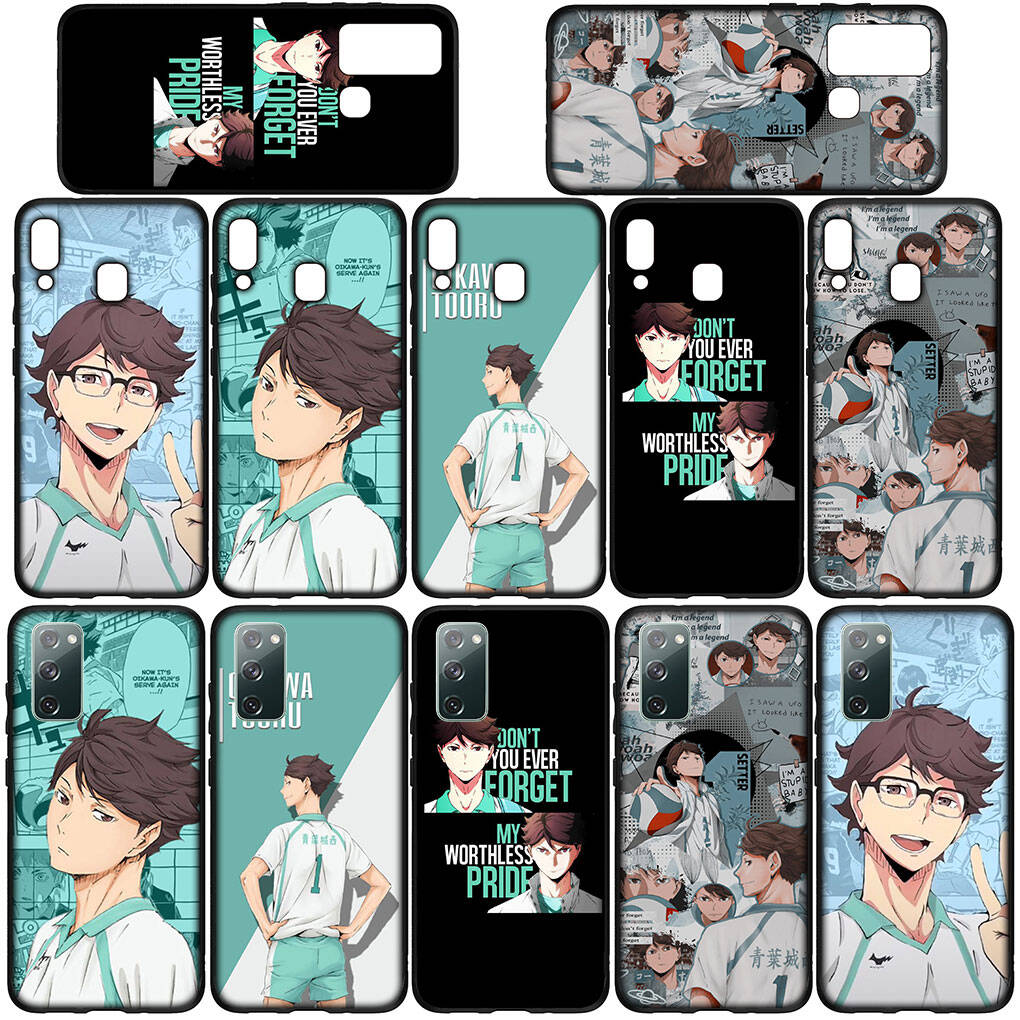 Für Samsung Galaxy S25 S24 S23 iPhone 17 16 15 Xiaomi Redmi Note 14 13 12 11 Plus Pro Max XR A37 A57 Handyhülle Haikyuu Oikawa Tooru OPPO Huawei Cover