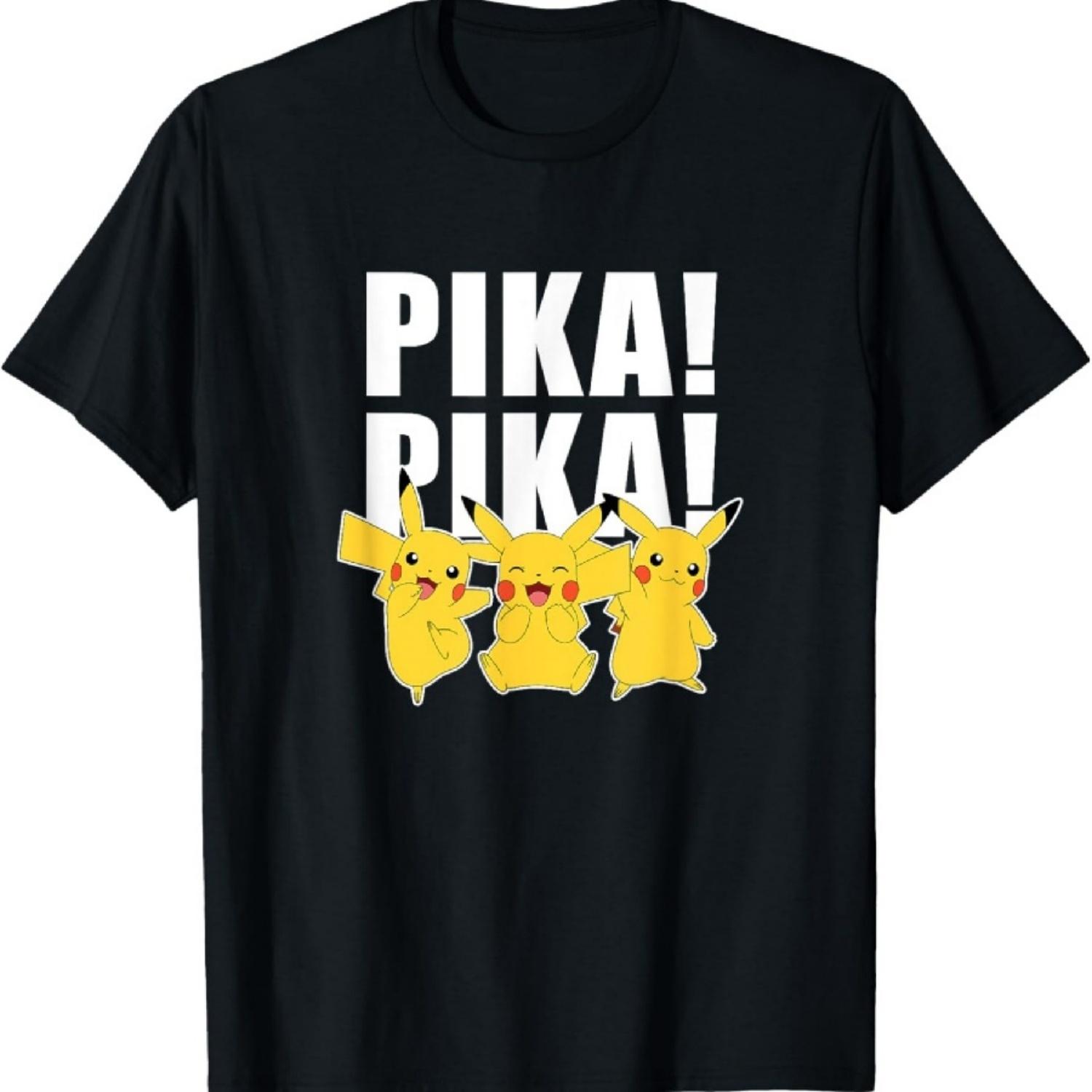 

Pokémon - Pikachu Pika Pika T-Shirt XXXXXL чорний