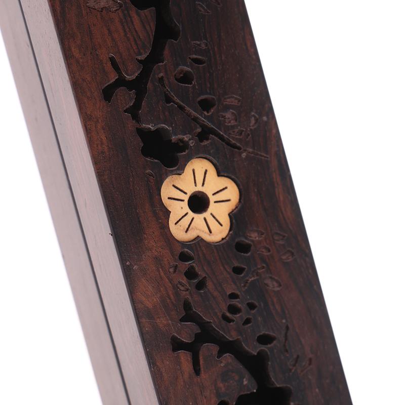 Creative Handmade Hollow Sandalwood Lying Box Wood Joss Stick Incense Holder