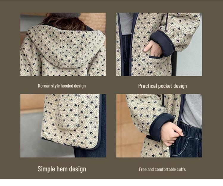 Girls' Winter Fuzzy Sweater & Fleece-Lined Jeans Set 2025 - New Trend for Middle and Big Kids