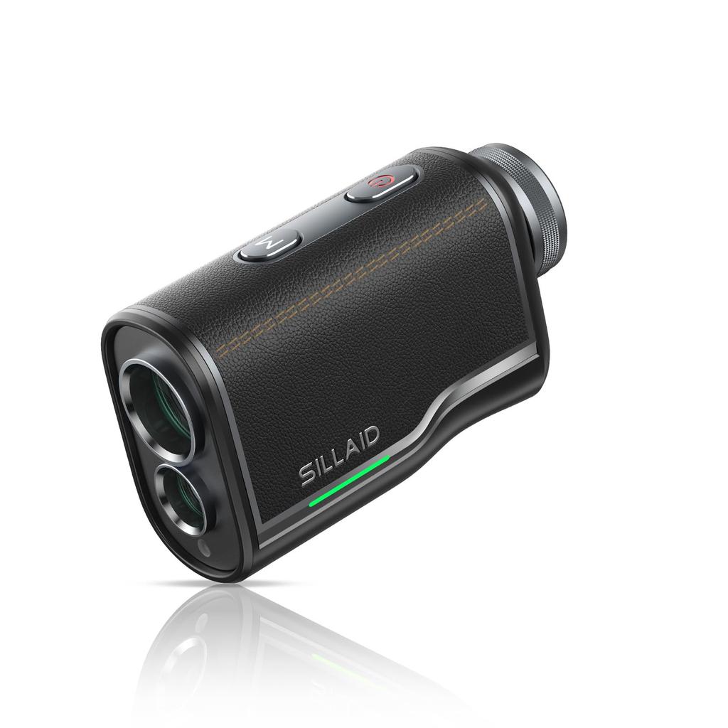 SILLAID Golf Laser Distance Meter mini fastest high transmission 1093yd comes with special case VM1, 3-point distance, 0.04S measurement, lens, 6.5x