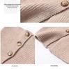 Knit Button Dickey for Girls: Woolen Snood & Neck Warmer - Multipurpose Cold-Proof Autumn/Winter Scarf