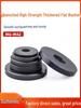 Arruela Plana de Ferro Preto Espessa Classe 12.9 - Metal Redondo para Parafusos M3, M4, M5, M6, M8