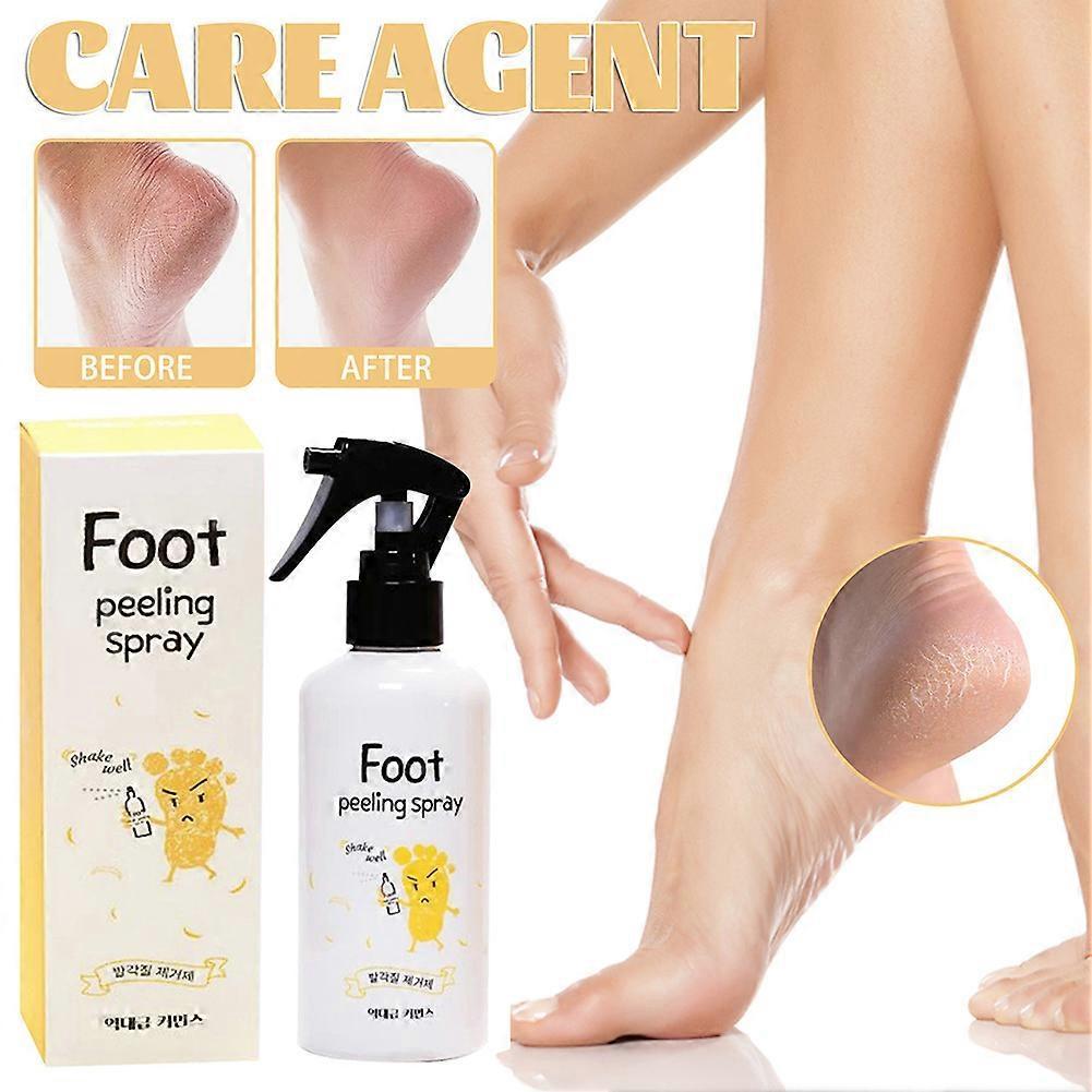 Foot Exfoliation Repair & Brightening Spray Remove Dead Skin Calluses Foot Rejuvenation Treatment