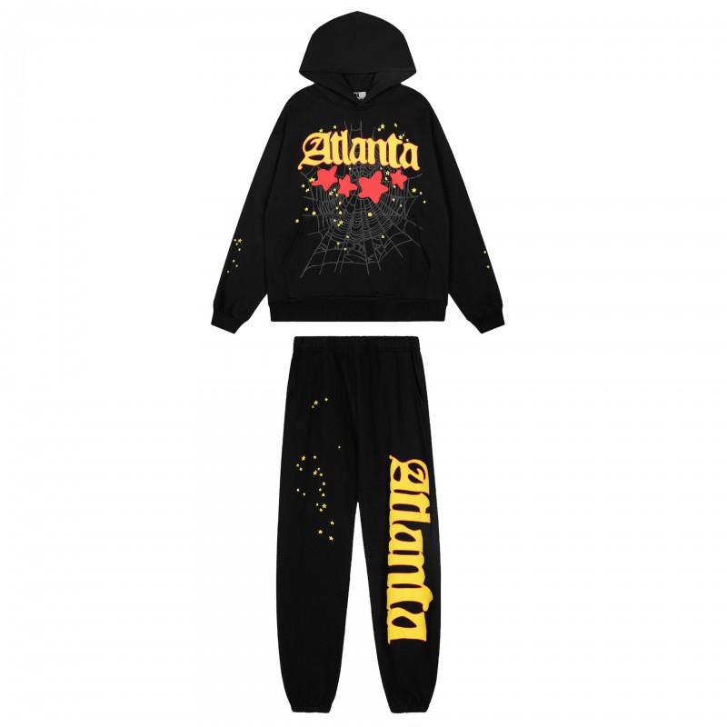 2026 Set Tuta con Felpa Senza Cappuccio in Cotone Leggero e Pantaloni Jogger Uomo Donna Streetwear Casual