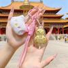 999 Pure Gold Wealth & Fortune Gourd Keychain and Pendant Gift