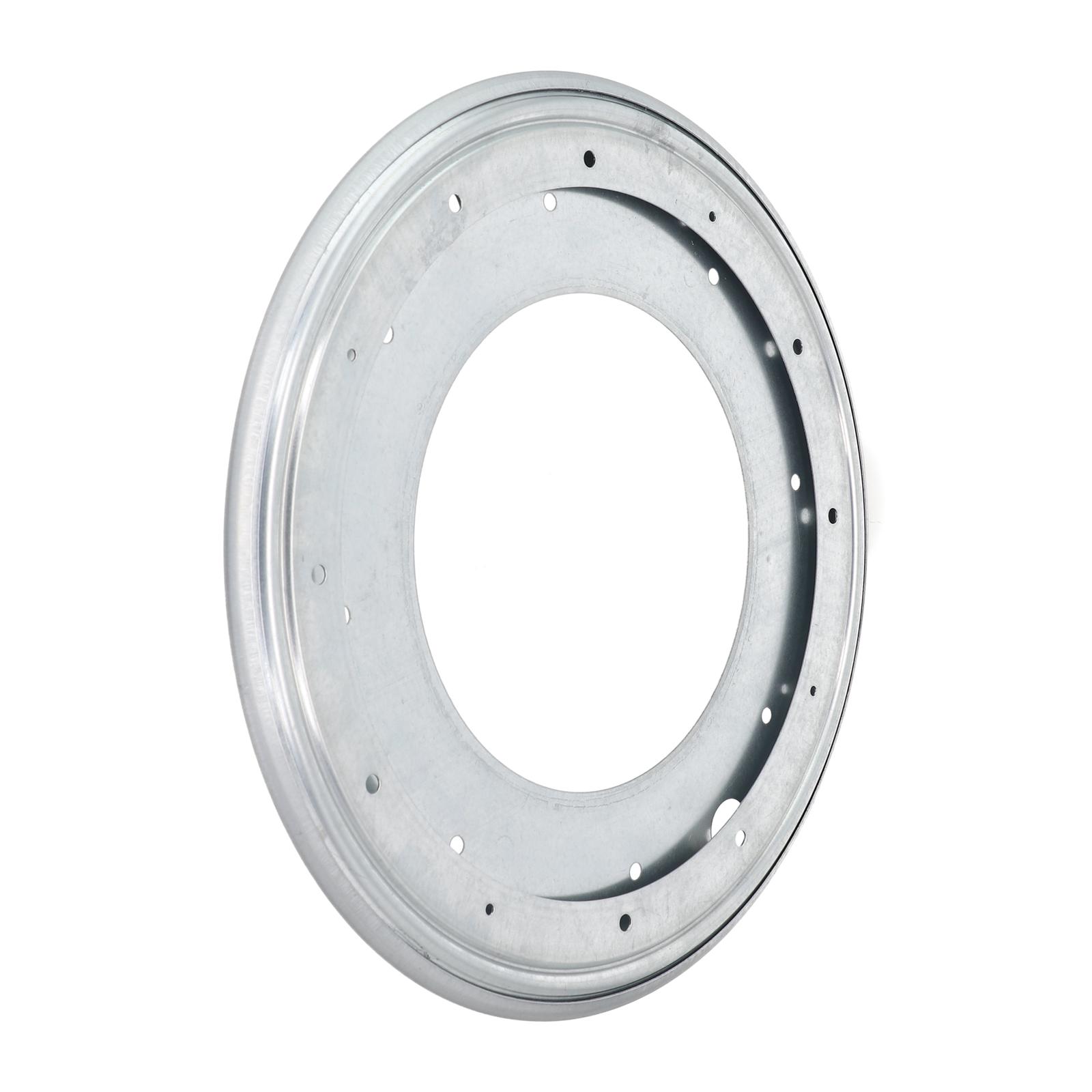 For Corner Cabinet Carousels Display Stand Rotating Turntable 1PCS Duty Hollow Galvanized Sheet Round Rust-Proof 5.5 inch