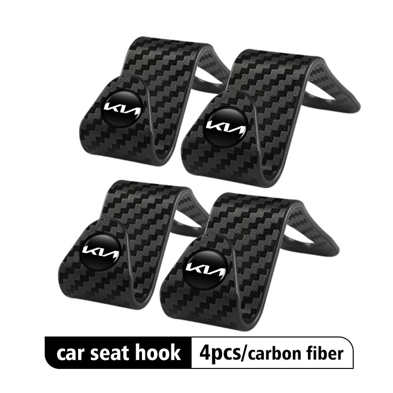 CNR2 For KIA Auto ABS Multi-Purpose Headrest Hook Car Seat Back Multi-function Hooks Rio K5 K2 Sportage Ceed Sorento Picanto Stinger