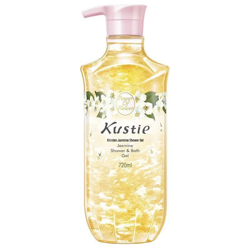 Kustie Гель для душа с лепестками жасмина