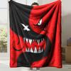 Throw Blanket Bold Character Face Cozy Throw Great Gift For Street Art Fans And Creative Home Decor Enthusiasts