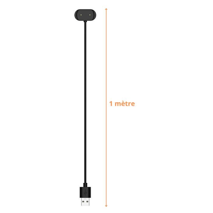 Chargeur Secteur 12W + Cable Compatible avec Amazfit GTR 2/GTR 2e/GTS 2/GTS 2e/GTS 4 Mini/BIP U/T-Rex Pro/Pop/BIP 3 Phonillico®