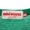 MIKIHOUSE Rückseitiges Logo Kurzarm Henry-Kragen T-Shirt M grün Herren Gebraucht