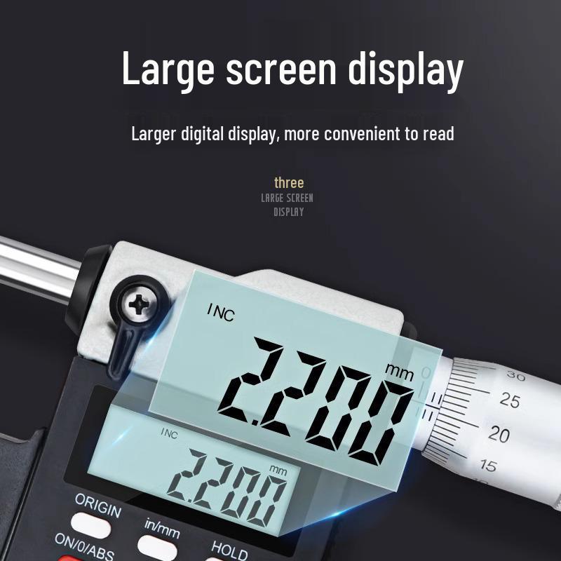 Shanggong 0-25mm High Precision Digital Micrometer 0.001mm