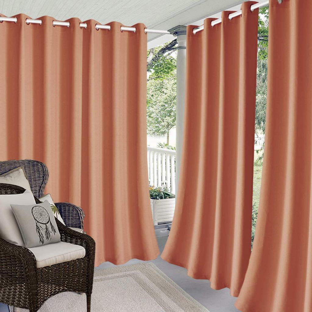 Cortinas Impermeables para Exteriores con Protección Solar – Protección UV, Terminadas y Elegantes