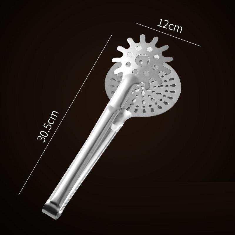 Затискач для лопати з нержавіючої сталі Багатофункціональні щипці для барбекю для стейка Смаження риби Затискач для лопатки Затискач для хліба Побутовий кухонний інструмент