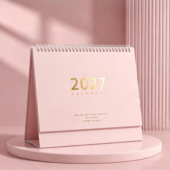 Blocco Lista di Controllo Attività Calendario da Scrivania 2026-2027, Ottobre 2026-Dicembre 2027 Calendario 14 Mesi, Grande Planner Accademico per Studenti Pianificazione Desktop, Organizzazione
