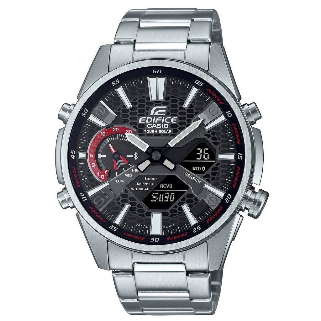 

Casio Edifice Смартфон Ссылка Аналоговый Цифровой Жесткий Солнечный ECB-S100D-1A 100M Мужские часы