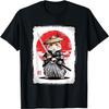 Hamster Samurai Ninja Vintage Anime Japanisch Ukiyo-e T-Shirt
