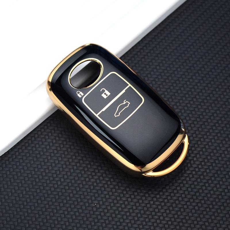 For Perodua MYVI / All-New Axia / Ativa / Alza 2022-2023 TPU Remote Car Key Cover Full Protection Keyless 2 3 4 Buttons