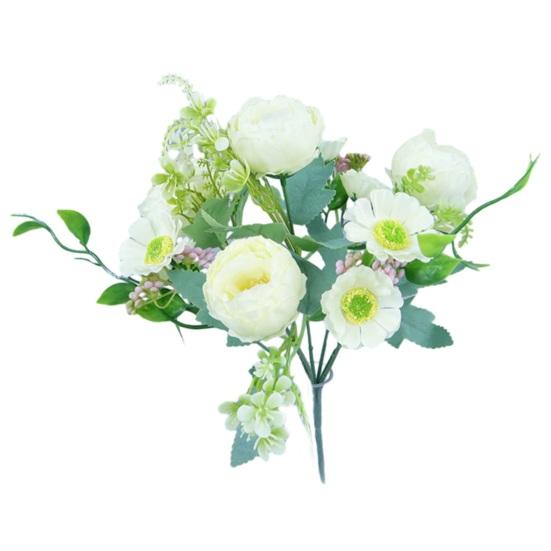 Useful Artificial Peony Fine Workmanship Eye-catching Decorative