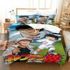 Anime Captain Tsubasa Bedding Set Boys Girls Twin Queen Size Duvet Cover Pillowcase Bed Kids Adult Fashion Home Textileextile