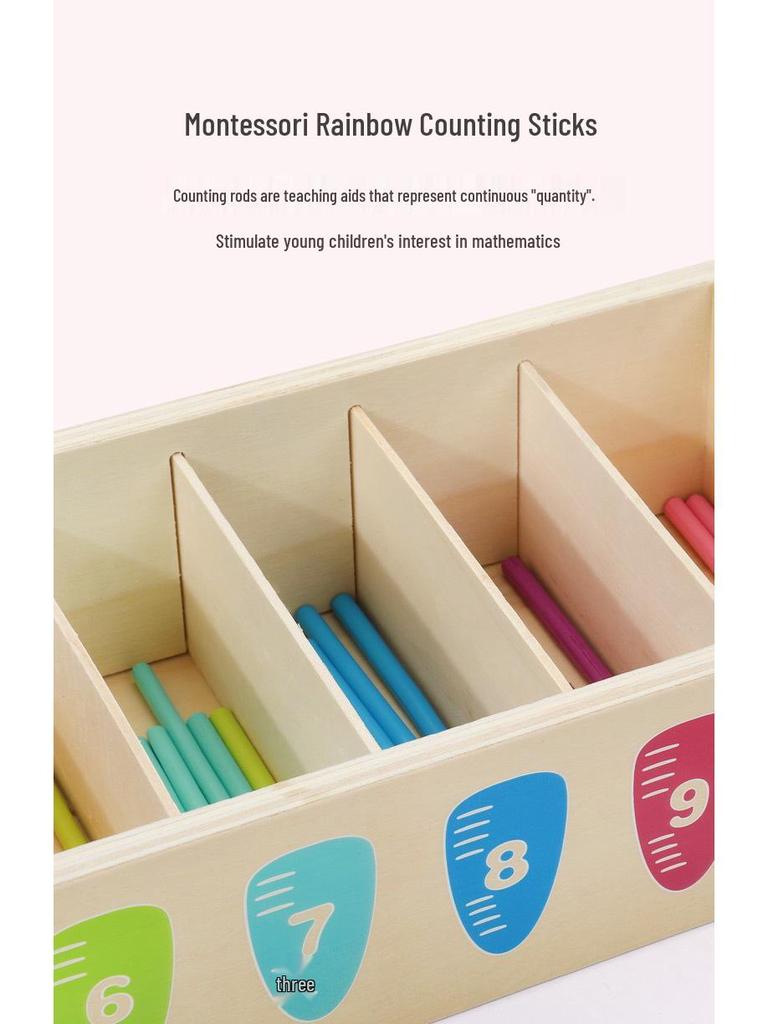 Montessori Carrot Counting & Color Matching Intelligence Box - Educational Toy for Early Childhood Development