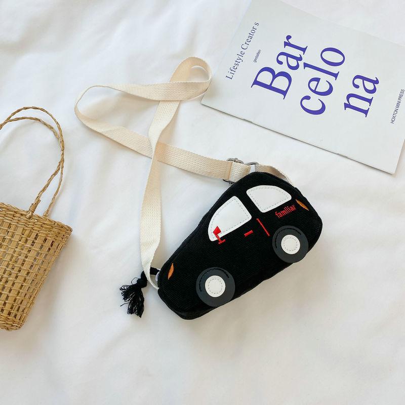 Cute Children's Crossbody Bags Cartoon Car Coin Purse for Kids Baby Mini Shoulder Messenger Bag Boys Girls Accessories Handbags