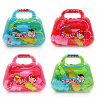 Set da dottore Valigie per bambini Kit medico Cosplay Dentista Infermiere Simulazione Scatola per medicinali con stetoscopio Giocattoli per bambini Regalo