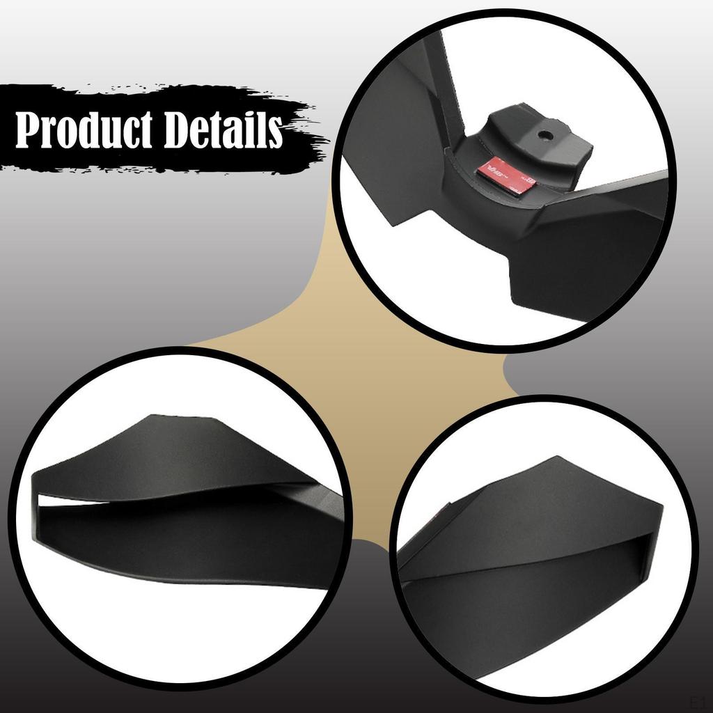 Motorcycle Front Spoiler Wing Mount Direct Replaces for MT09 SP