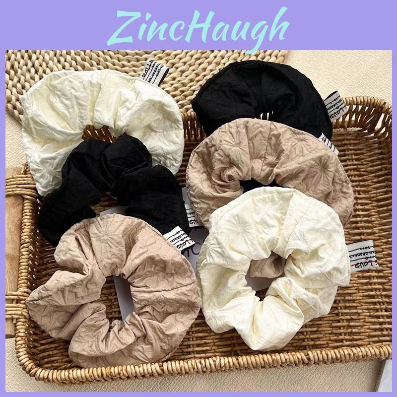 Korean Fashionable Pleated Fabric Hair Bun Maker Large Hair Donut For Chic Hairstyles Easy To Use Hair Accessory