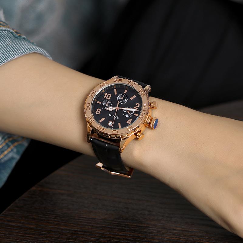 

Персонализированные часы с большим циферблатом в стиле ретро Гонконга для пары, повседневные часы унисекс для женщин