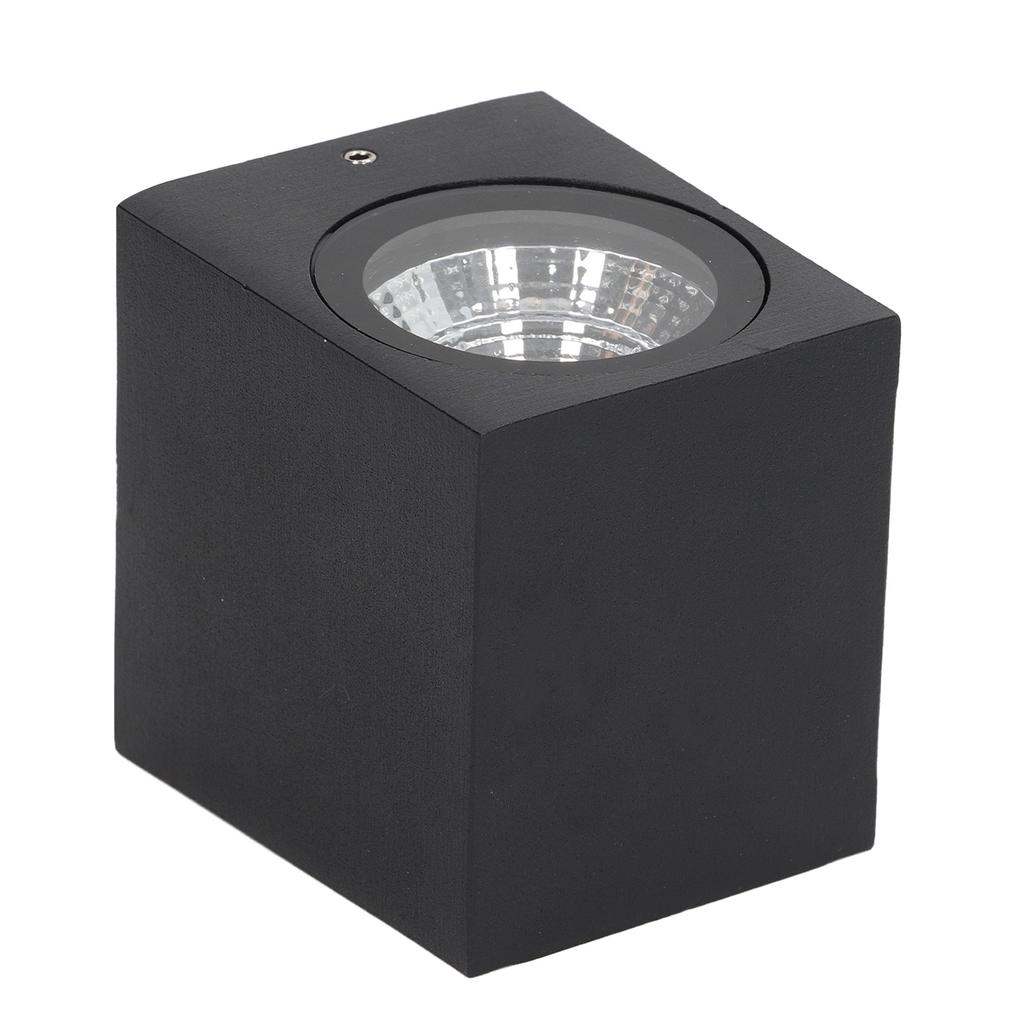 5W Outdoor LED Wandleuchte Licht Aluminium Wasserdicht 85‑265V für Flur Terrasse Veranda Außenleuchten 8x7,5x6,5cm