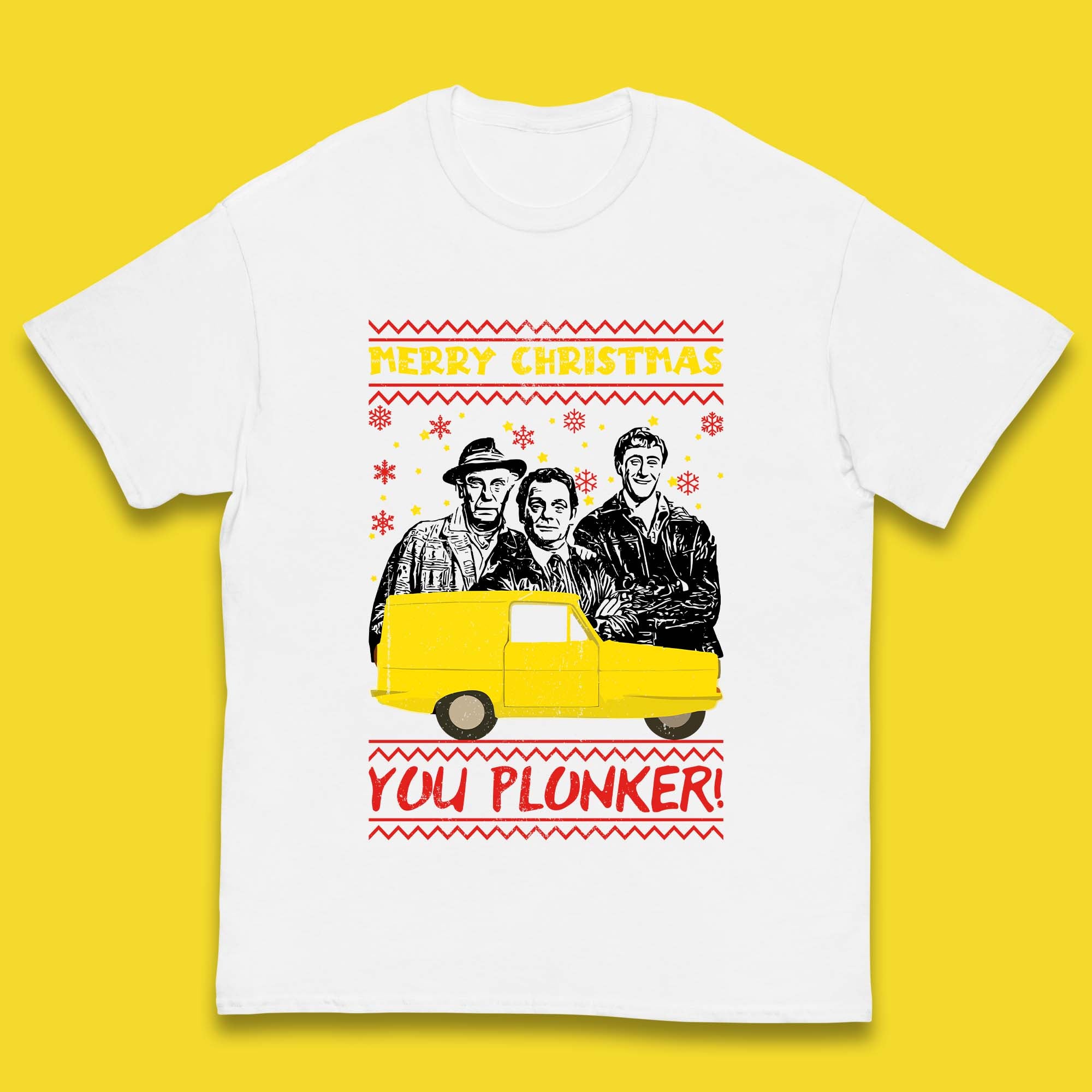 Merry Christmas You Plunker Kids T-Shirt 130