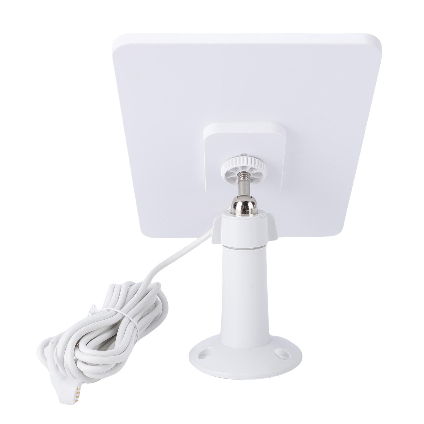 

Солнечная панель подходит для Камеры 10 Вт ПЭТ ЭВА Монокристаллическая Водонепроницаемая Солнечная панель для камеры видеонаблюдения с кабелем 9,8 фута Кронштейн