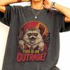 Princess Donut Comfort Colors Shirt, This Is An Outrage Tee, Dungeon Crawler Carl