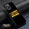 Bitcoin BTC Stylish cool design Phone Case For iPhone 16 15 14 13 12 11 Plus Pro Max  High-end Luxury Magsafe Sheepskin