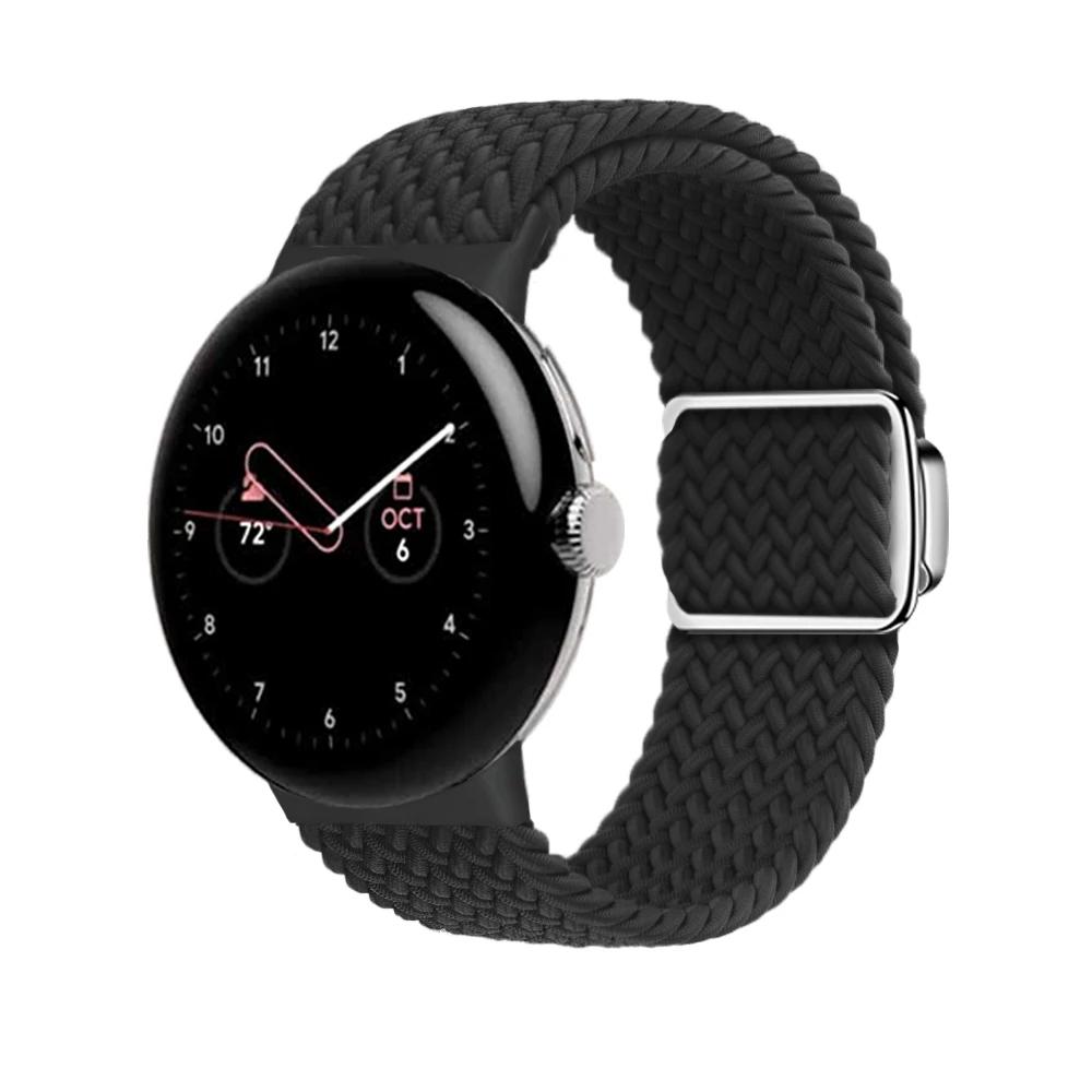 

Нейлоновый плетеный ремешок для Google Pixel Watch 2, аксессуар, ремень, тканевый браслет, Correa для Pixel Watch, сменный ремешок Google Pixel Watch