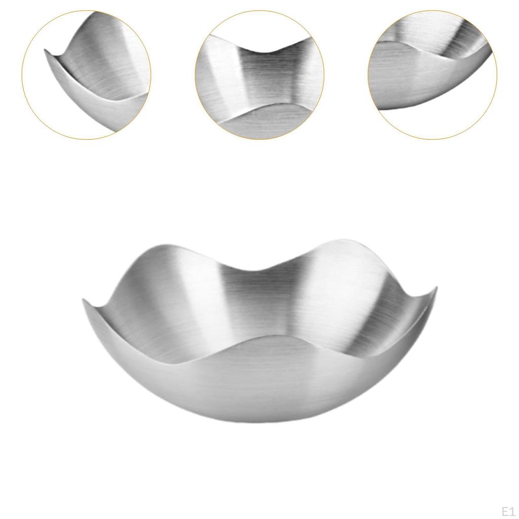 Süßigkeitenschale Dessertkorb Multifunktionale Dekoration Obst Metallschale für KTV Restaurant Hotel