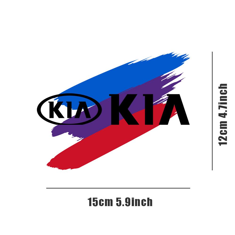Car Sticker Fuel Tank Sticker Car Door Side Sticker Body Decals For KIA KN K5 K6 Optima Sorento RIO Picanto Ceed KX1 K4 Sportage BV3
