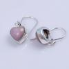 Rare Phosphorite Earring, phosphorite Heart Earring, 925 Solid Silver Earring