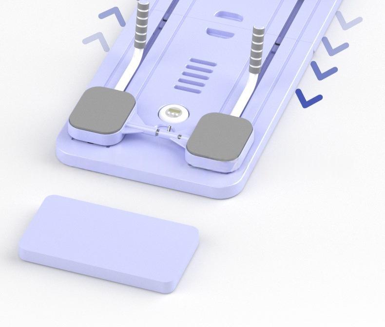 Multifunctional Fitness Board with Phone Holder for Pilates and Yoga