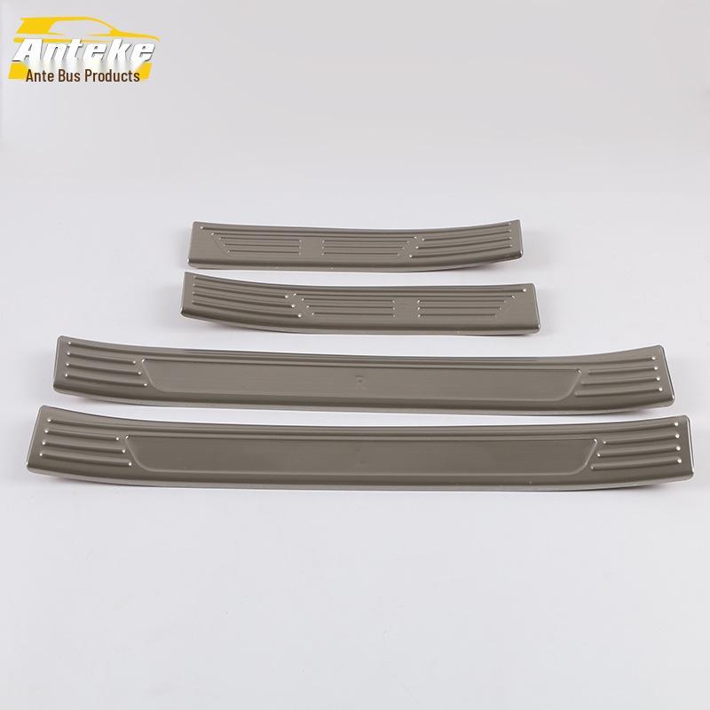 Compatible Door Sill Trim & Bumper Trunk Sill Plate Stickers for 2020 Mazda 3