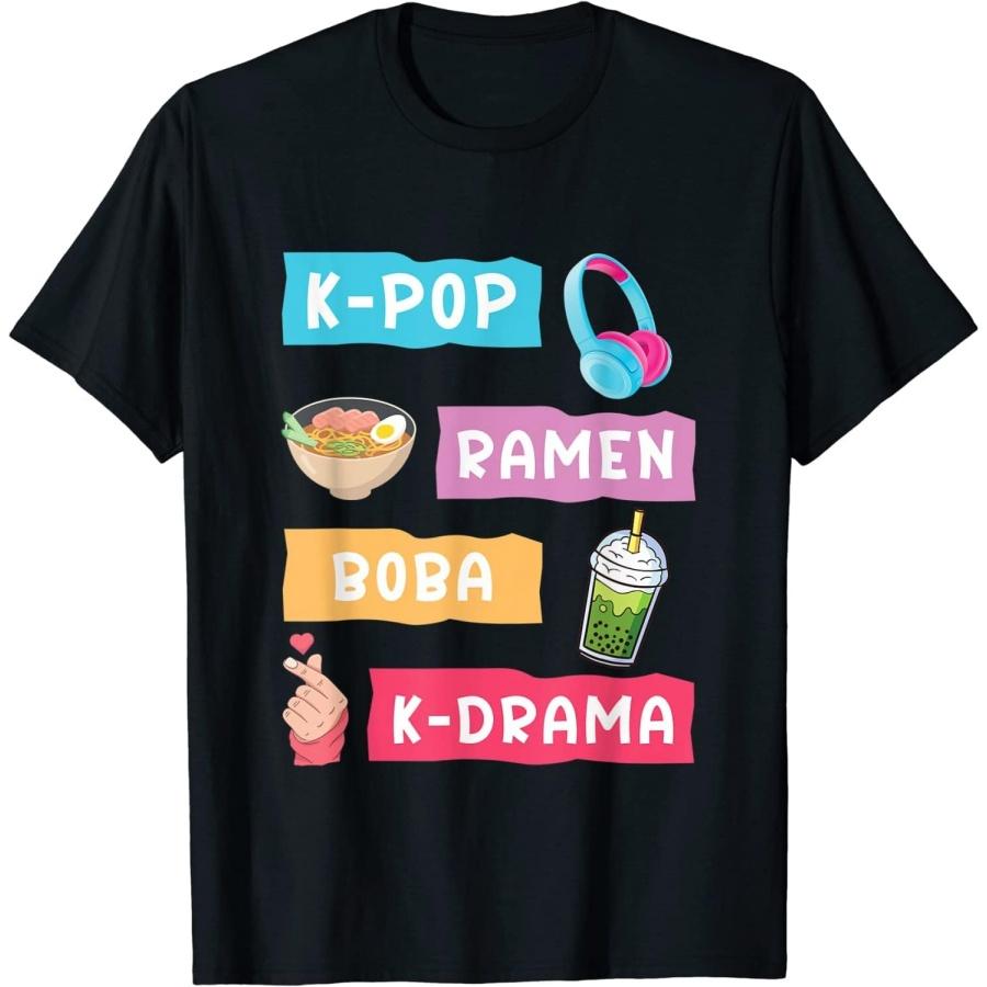 EYDE K-Pop Мода для поклонников корейских K-драм и K-Pop мерча Футболка S