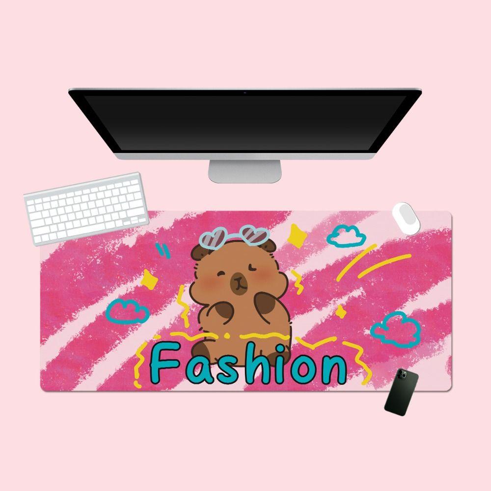 Capybara Desk Pad Cartoon Keyboard Mice Mat New Mouse Pad