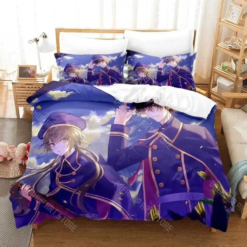 3D Print Project SEKAI Hoshino Ichika Bedding Set Boys Girls Twin Queen Size Duvet Cover Pillowcase Bed Kids Adult