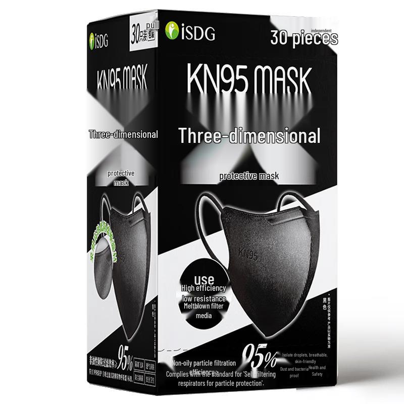 ISDG KN95 3D Protective Disposable Face Masks