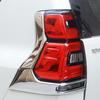 Compatible with 18 Toyota Prado Land Cruiser models: Electroplated Taillight and Rear Headlight Frame Cover.