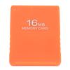 High Speed Game Memory Card Professional 16MB Memory Save Card Compatible for Playstation 2Orange